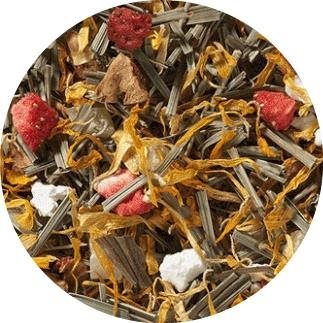 Citronová tráva/Jahoda 50 g sypaný čaj