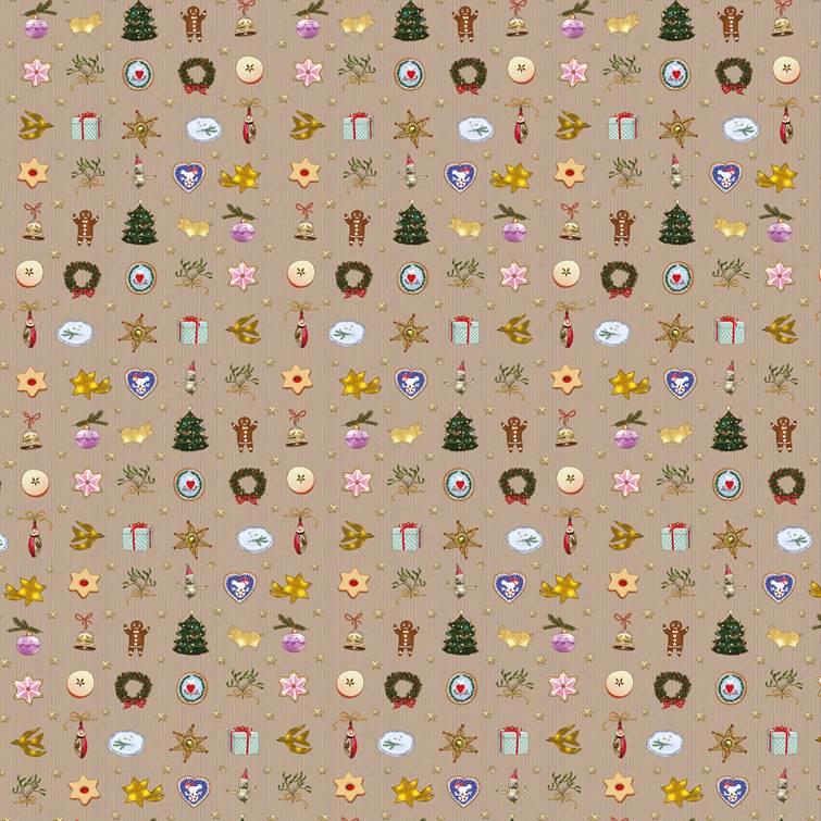 Vánoční balicí papír Be Nice EKO Vánoční pohádka (5 archů)