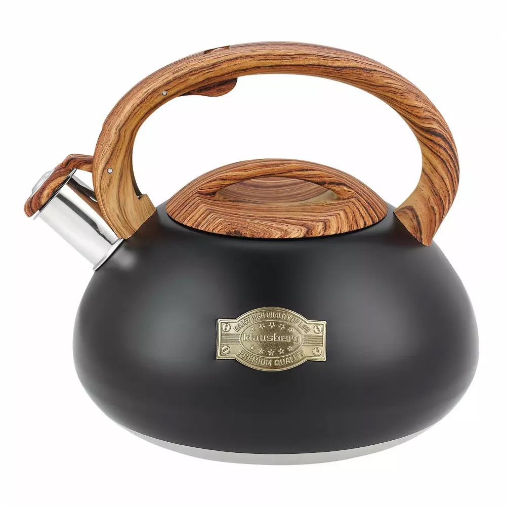 KLAUSBERG Kb-7565 Varná konvice s píšťalkou 3 l