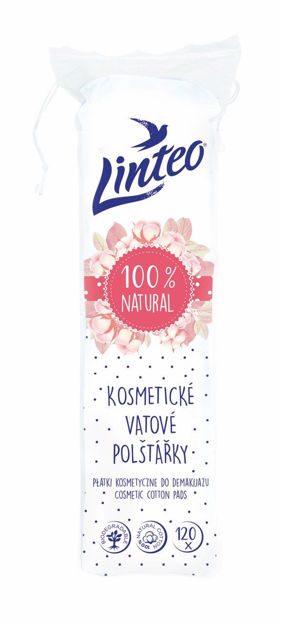 LINTEO Odličovací polštářky 120 ks