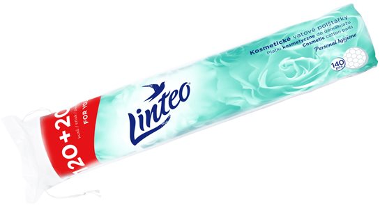 LINTEO Classic Odličovací polštářky 120+20 ks