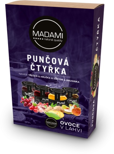 MADAMI krabička s ovocnými punči