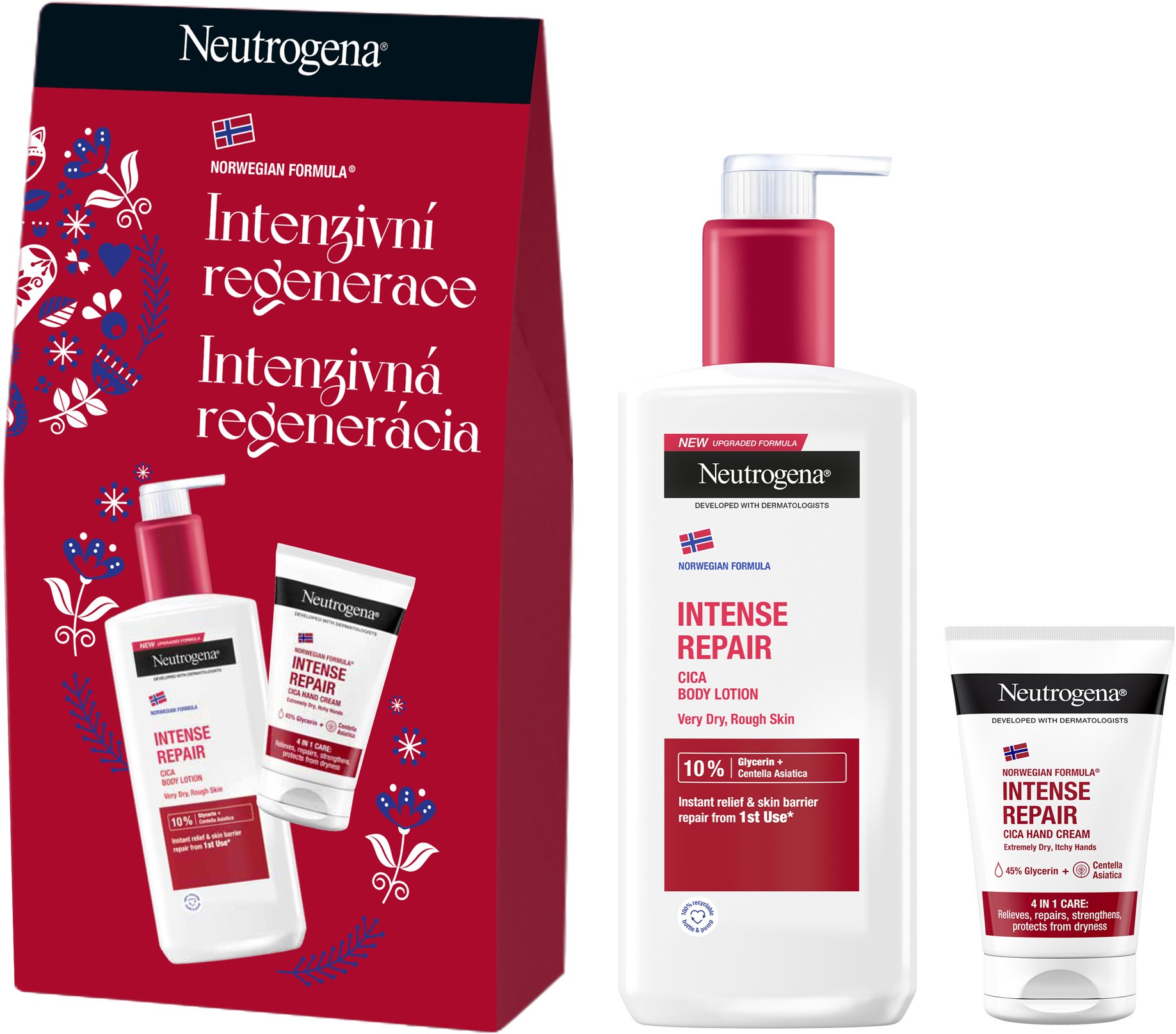 NEUTROGENA Norská receptura Intenzivní regenerace 2 v 1 450 ml