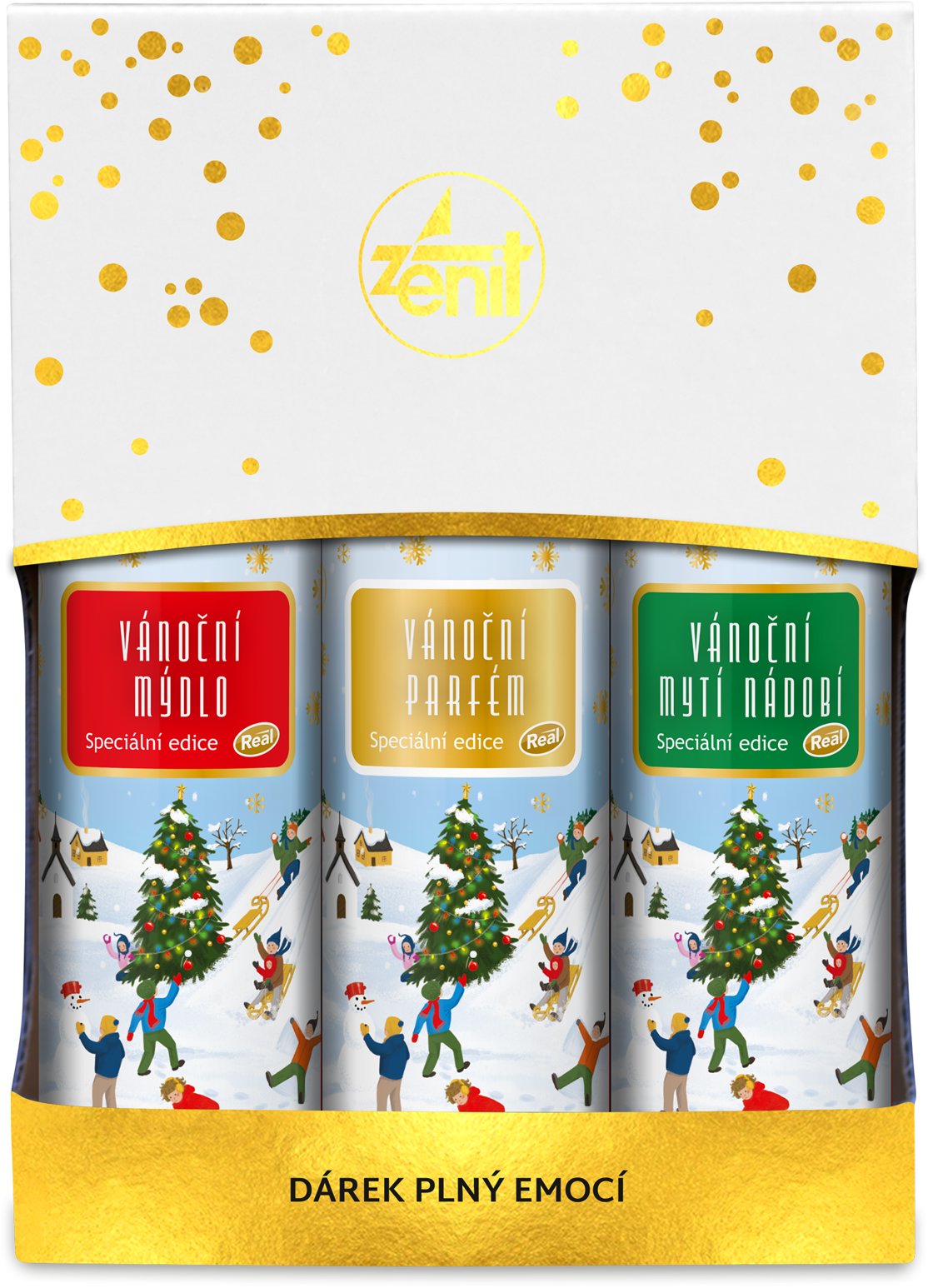 ZENIT Vánoční dárkový balíček 300 ml