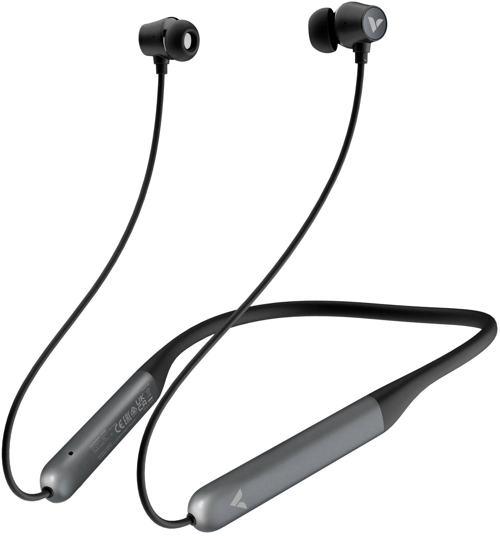 VERBATIM TruSound ANC Neckband Earbuds, černé