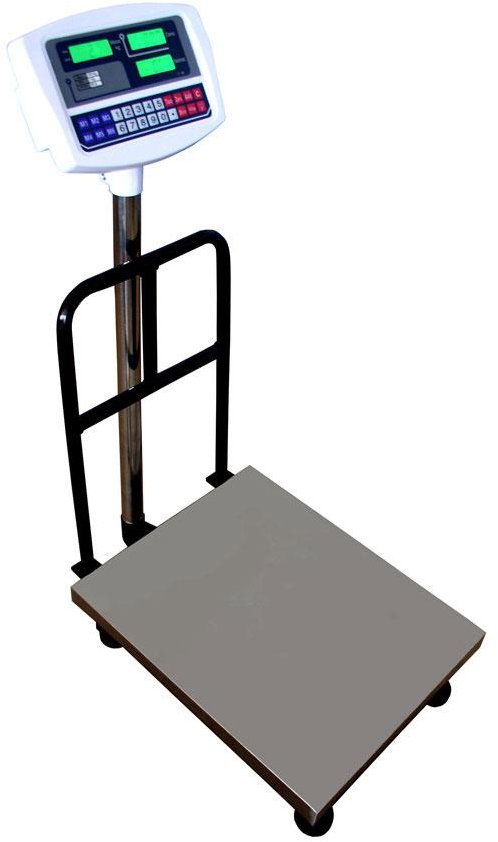 Mifex Můstková digitální váha do 100 kg/10 g, 40 × 30 s opěrou