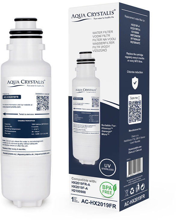 Aqua Crystalis Vodní filtr AC-HX2019FR (náhradní za Hisense HX2019F-A/HX2019FR-A)