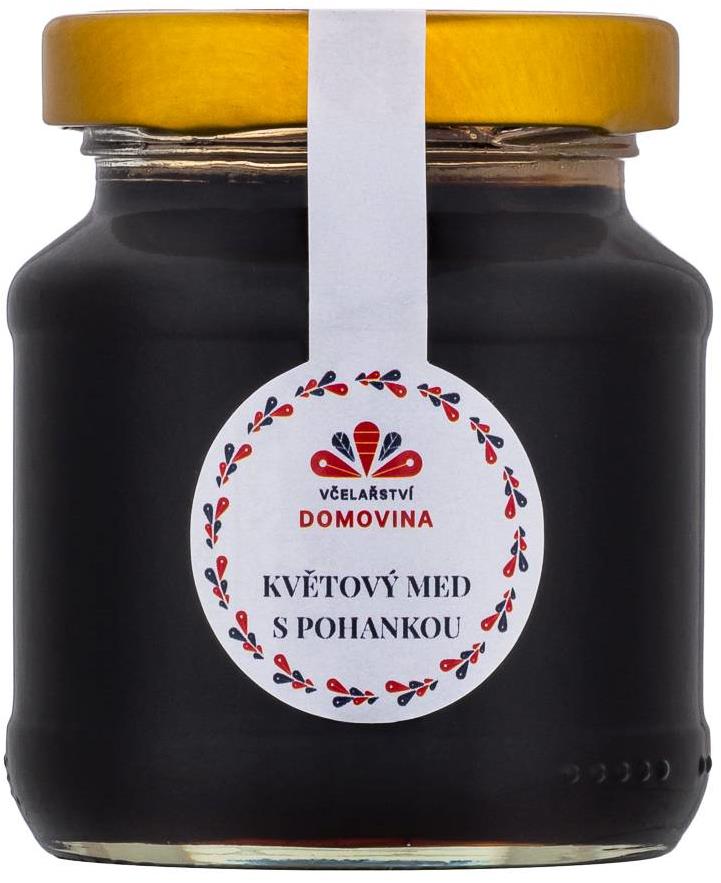Včelařství Domovina Květový med s pohankou 180 g