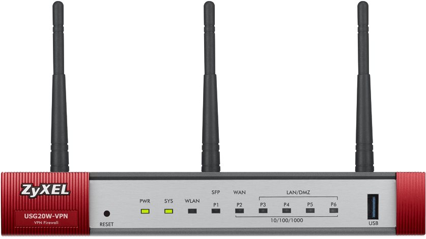 ZyXEL USG20W-VPN firewall a VPN zařízení