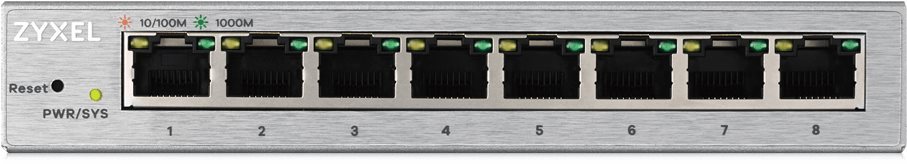 ZyXEL GS1200-8 - gigabitový switch s 8 porty