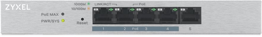 ZyXEL GS1200-5HPv2 PoE switch s 5 porty