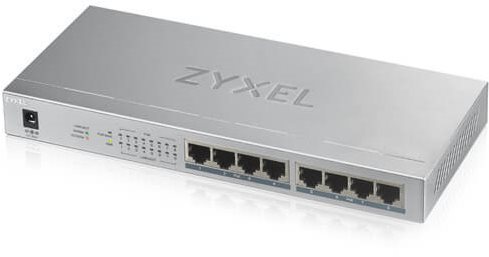 Zyxel GS1008HP 8-portový switch s PoE