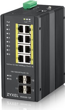 Zyxel RGS200-12P - 12portový gigabitový switch