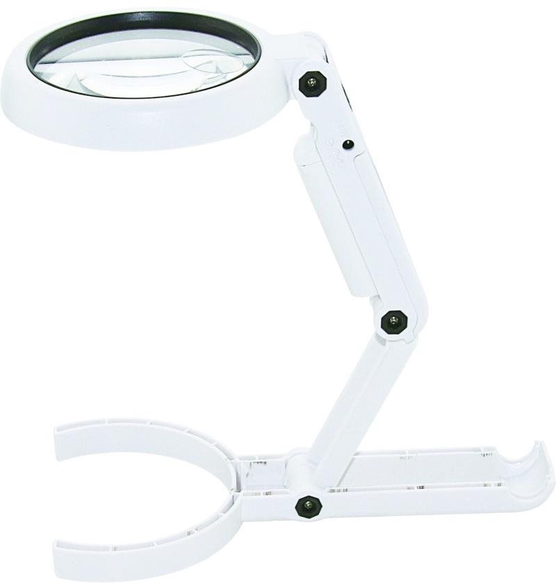 LE037 přenosná lampa s osvětlením a lupou