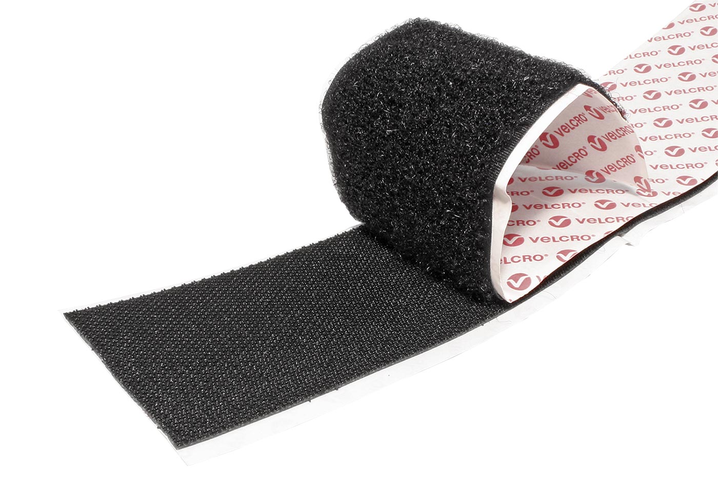 VELCRO Páska se suchým zipem, extrémně pevná, nalepovací, 50 mm × 5 m, černá