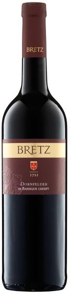 Bretz Dornfelder „Barrique“ červené suché 2018 0,75 l 13,5 %