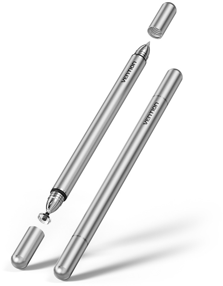 Vention 2-in-1 touch pen aluminum alloy - gray