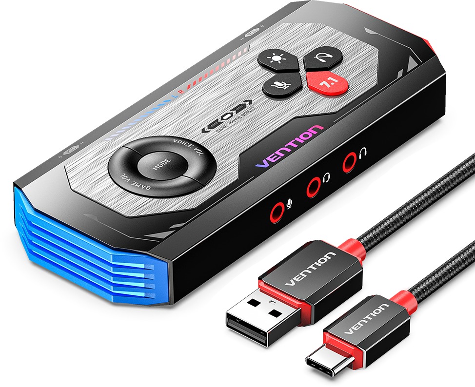 Vention Gaming Audio Amplifier Black