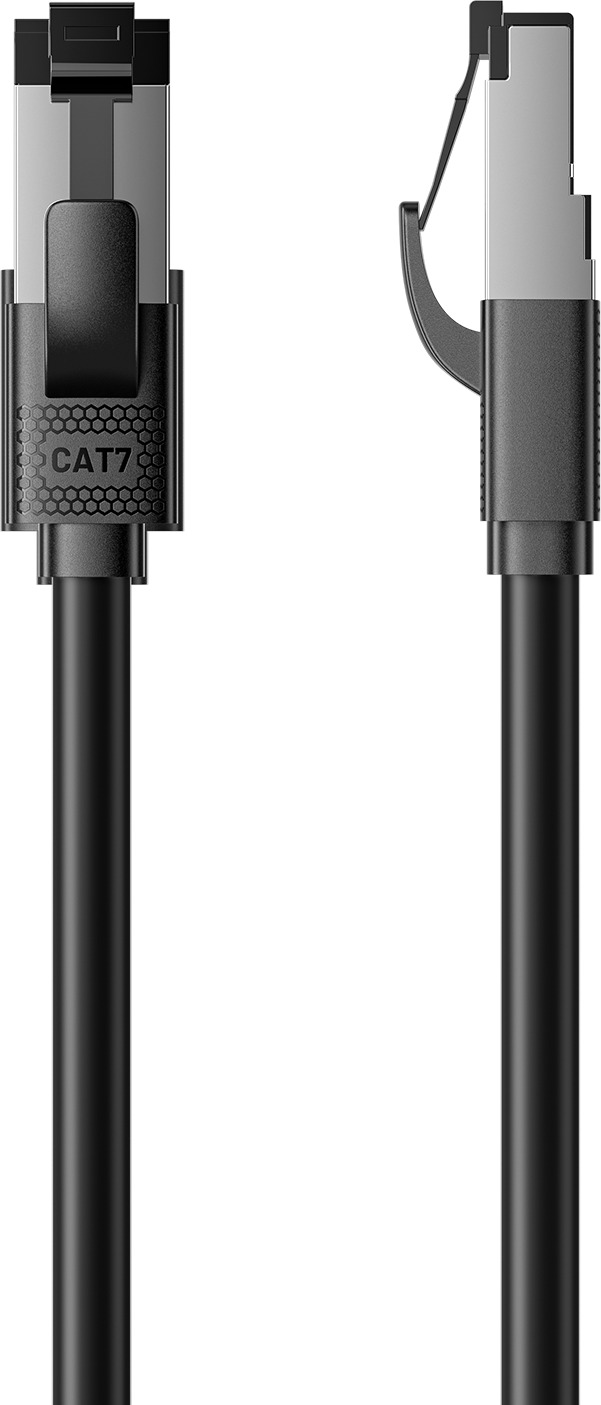 Vention Ultra-Flexible Cat7 SFTP Ethernet Patch Cable 1M Black