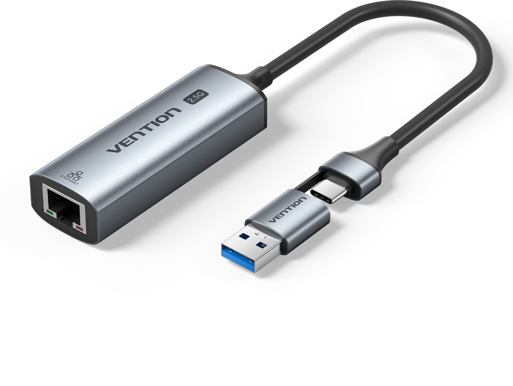 Vention USB-C/USB-A to 2.5G Ethernet Adapter