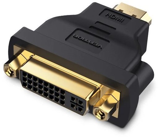 Vention HDMI <-> DVI Bi-Directional Adapter Black