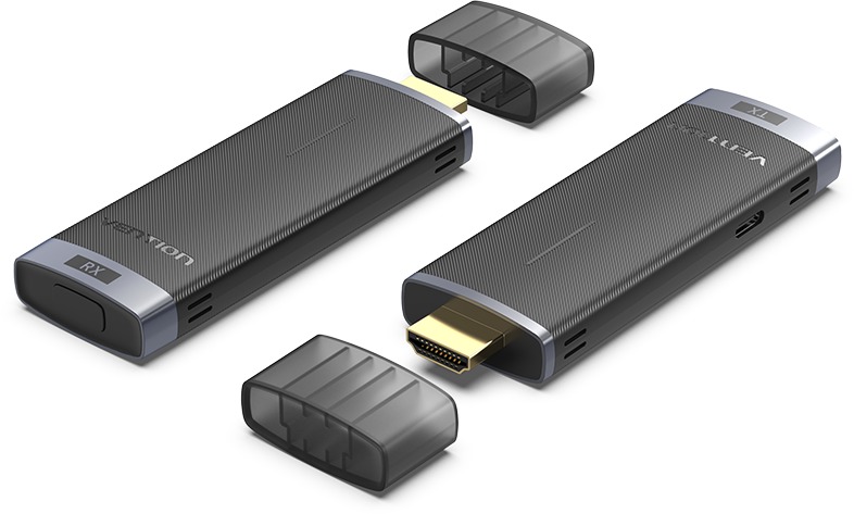 Vention Wireless HDMI Transmitter and Receiver Black