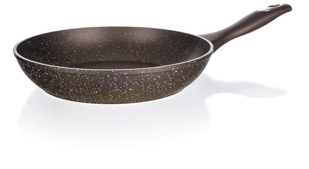 BANQUET Pánev s nepřilnavým povrchem Premium Dark Brown 24 × 4,8 cm