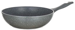 BANQUET Pánev Wok 28cm GRANITE Grey A11798