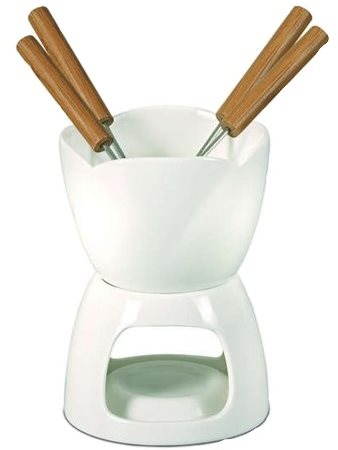 BANQUET Sada fondue na čokoládu 6ks COLLEZIONE BIANCA A02678