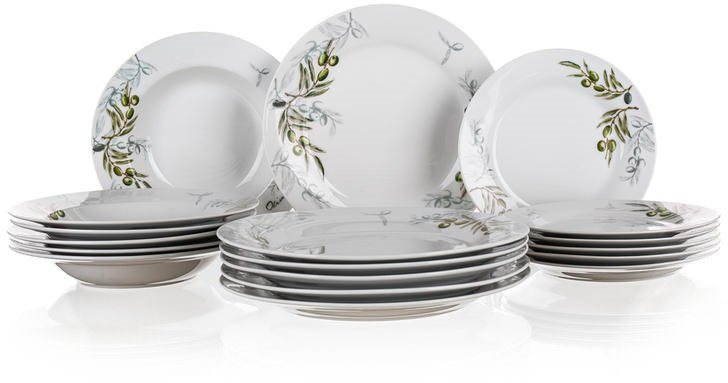 BANQUET Jídelní sada 18ks OLIVES A12539