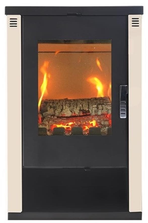 VERSO Lheia, slonová kost, 7 kW, kouřovod 150 mm
