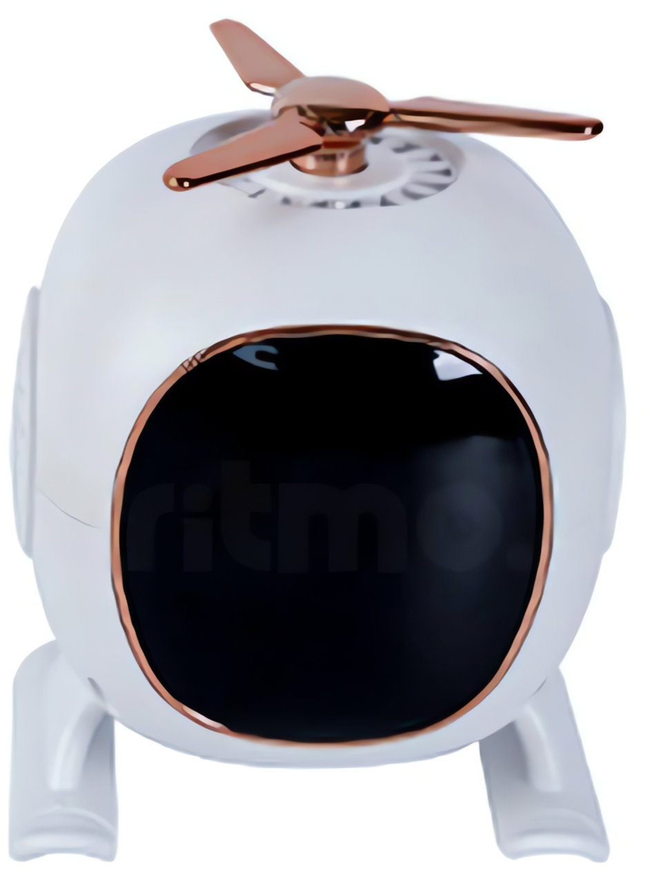 Verk 27502 Aromaterapeutický Bluetooth budík s reproduktorem, bílý