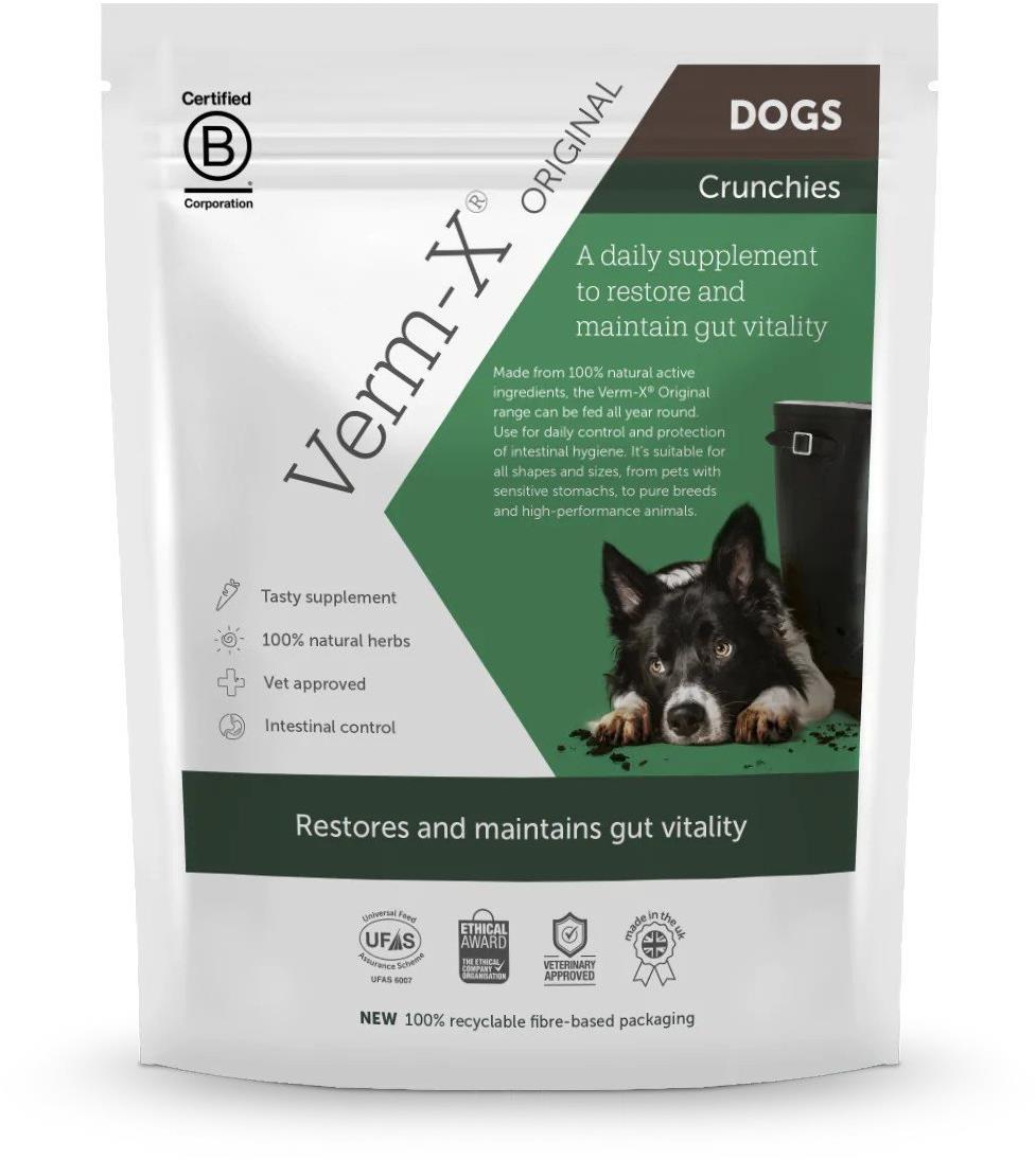 Verm-X Přírodní granule proti střevním parazitům pro psy 325 g