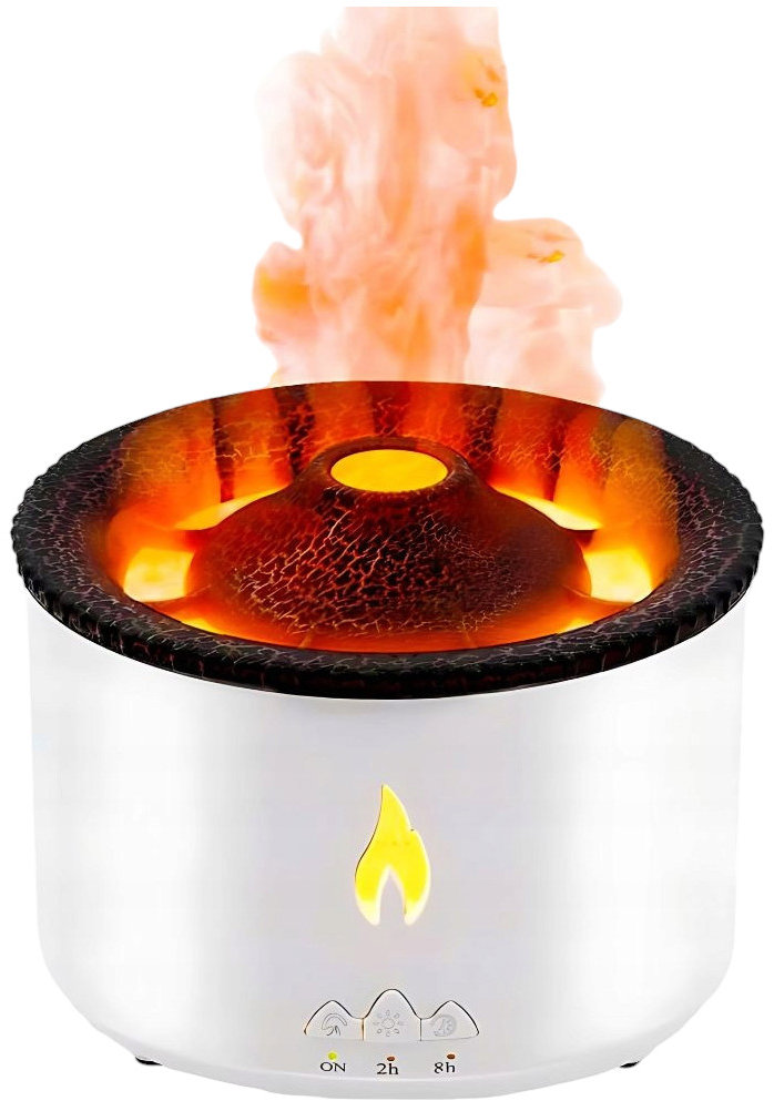 Verk 24626 Zvlhčovač vzduchu aroma s LED podsvícením, bílý