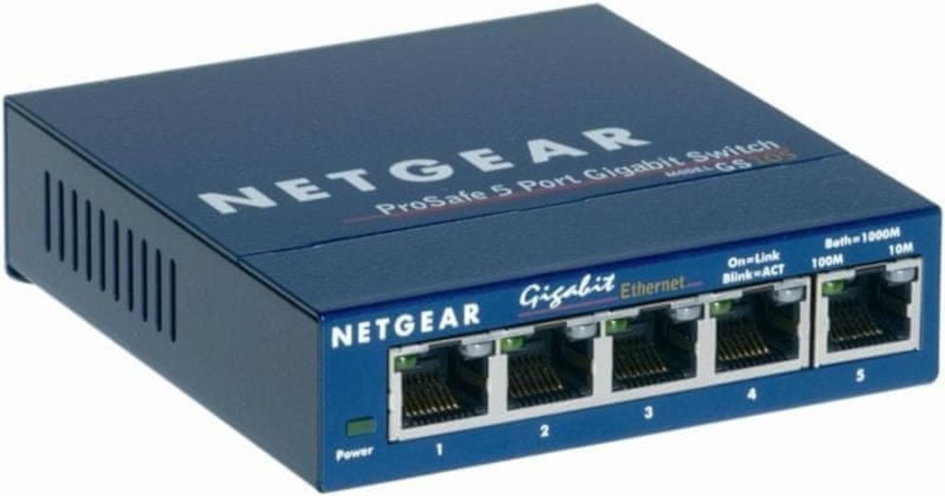 Netgear GS105GE - 5portový Gigabitový Switch