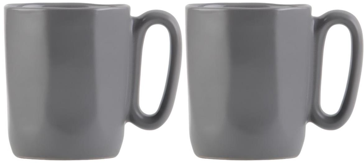 Vialli Design Hrnek keramický, 80 ml, 2 ks, šedý_FUORI 29958
