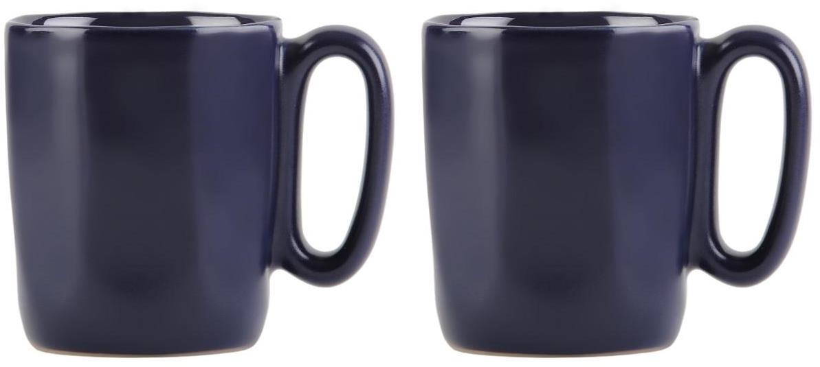 Vialli Design Hrnek keramický, 80 ml, 2 ks, navy_FUORI 29989