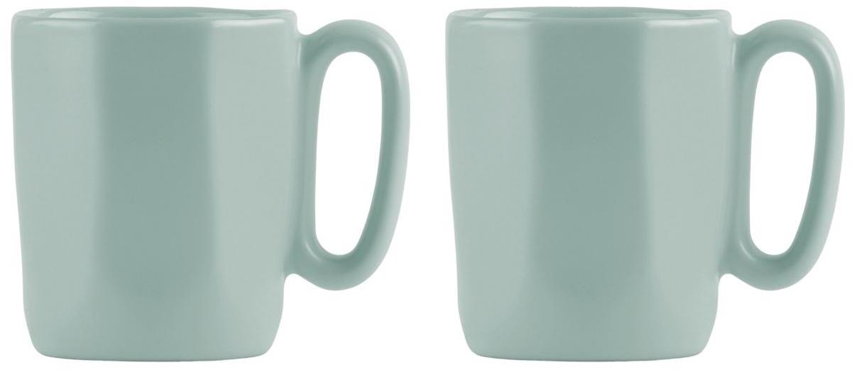 Vialli Design Hrnek keramický, 80 ml, 2 ks, mint_FUORI 29996