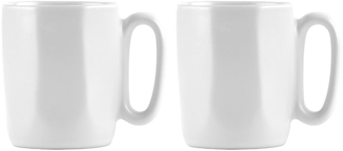 Vialli Design Hrnek keramický, 80 ml, 2 ks, bílý_FUORI 30138