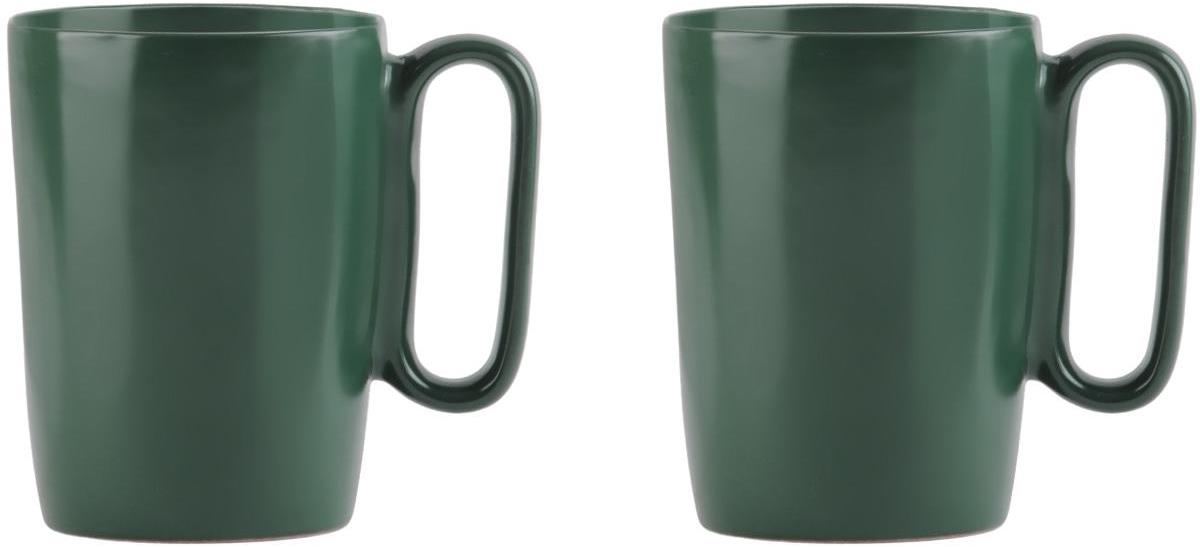Vialli Design Hrnek keramický, 250 ml, 2 ks, zelený_FUORI 30039