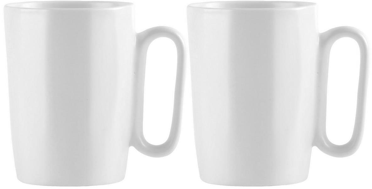 Vialli Design Hrnek keramický, 250 ml, 2 ks, bílý_FUORI 30145