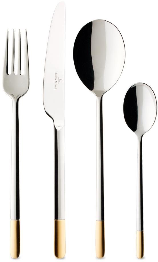 VILLEROY & BOCH ELLA zlaceno, 24 ks