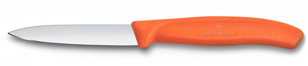 Ořezávací nůž SWISS CLASSIC 8 cm, oranžová, plast, Victorinox