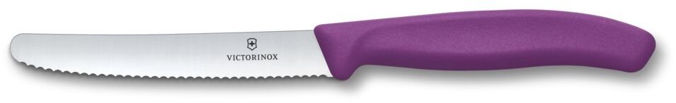 Victorinox Nůž na rajčata Swiss Classic 11 cm fialový