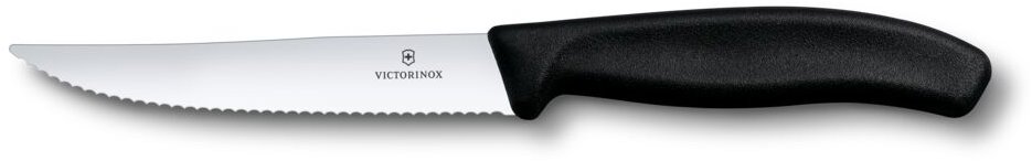 Victorinox Nůž na Steaky & Pizzu Swiss Classic 12 cm černý