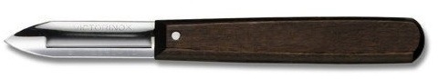 Škrabka na zeleninu 16 cm, černá, dřevo, Victorinox