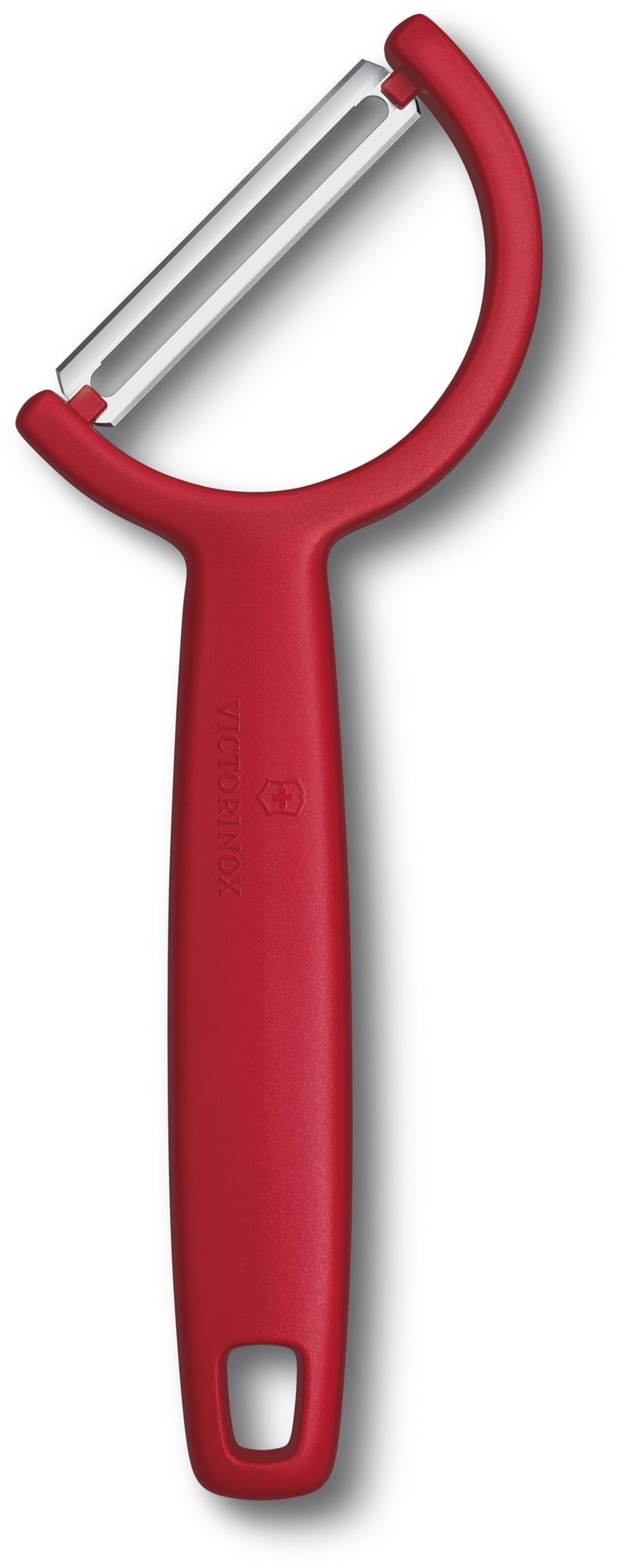 Škrabka na zeleninu RHO 16 cm, rovné ostří, červená, plast, Victorinox