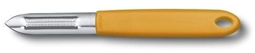 Victorinox škrabka na brambory s dvojitým vroubkovaným ostřím oranžová