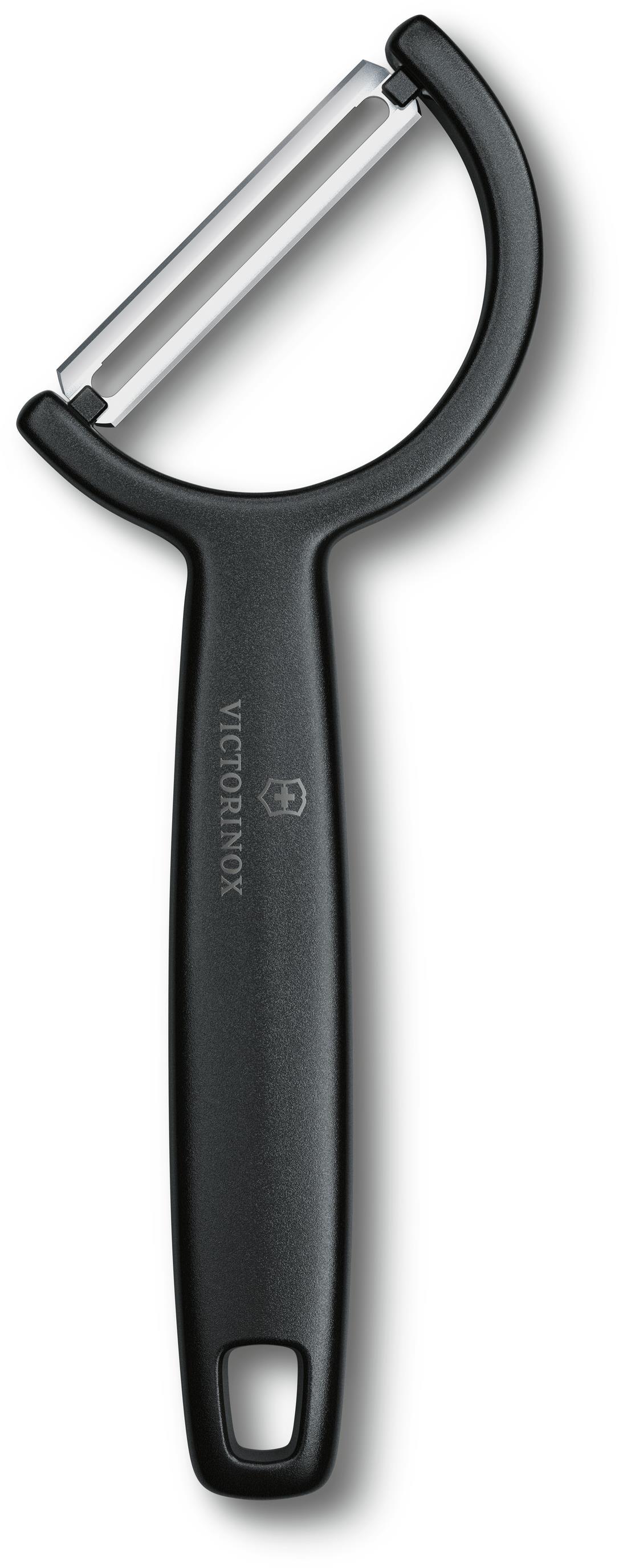 Victorinox Škrabka Rho s rovným ostřím černá