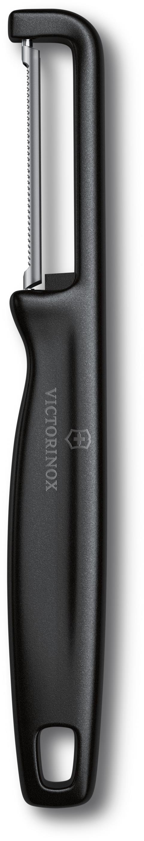 Victorinox Škrabka Iota s vroubkovaným ostřím černá